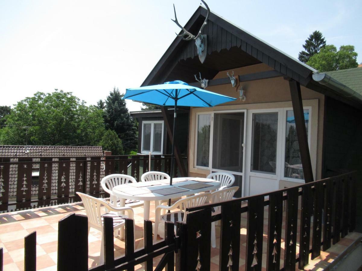 Panoramas Apartman 4+1 Ábrahámhegy 外观 照片