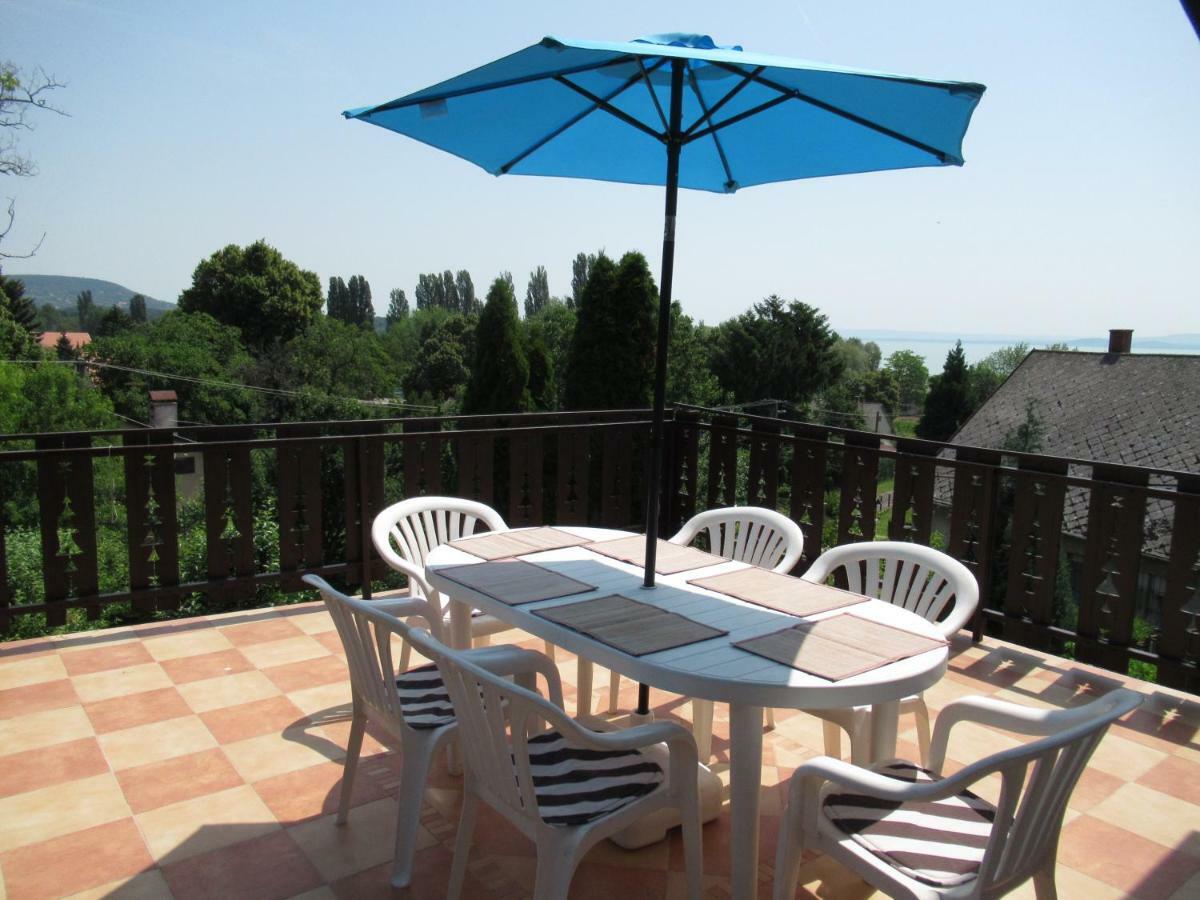 Panoramas Apartman 4+1 Ábrahámhegy 外观 照片